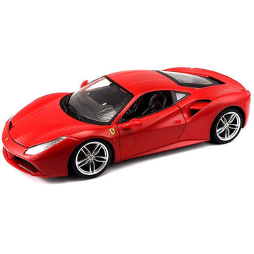 Ferrari Burago 1/18 Scale Diecast - 18-16008 488 Gtb Rosso Red