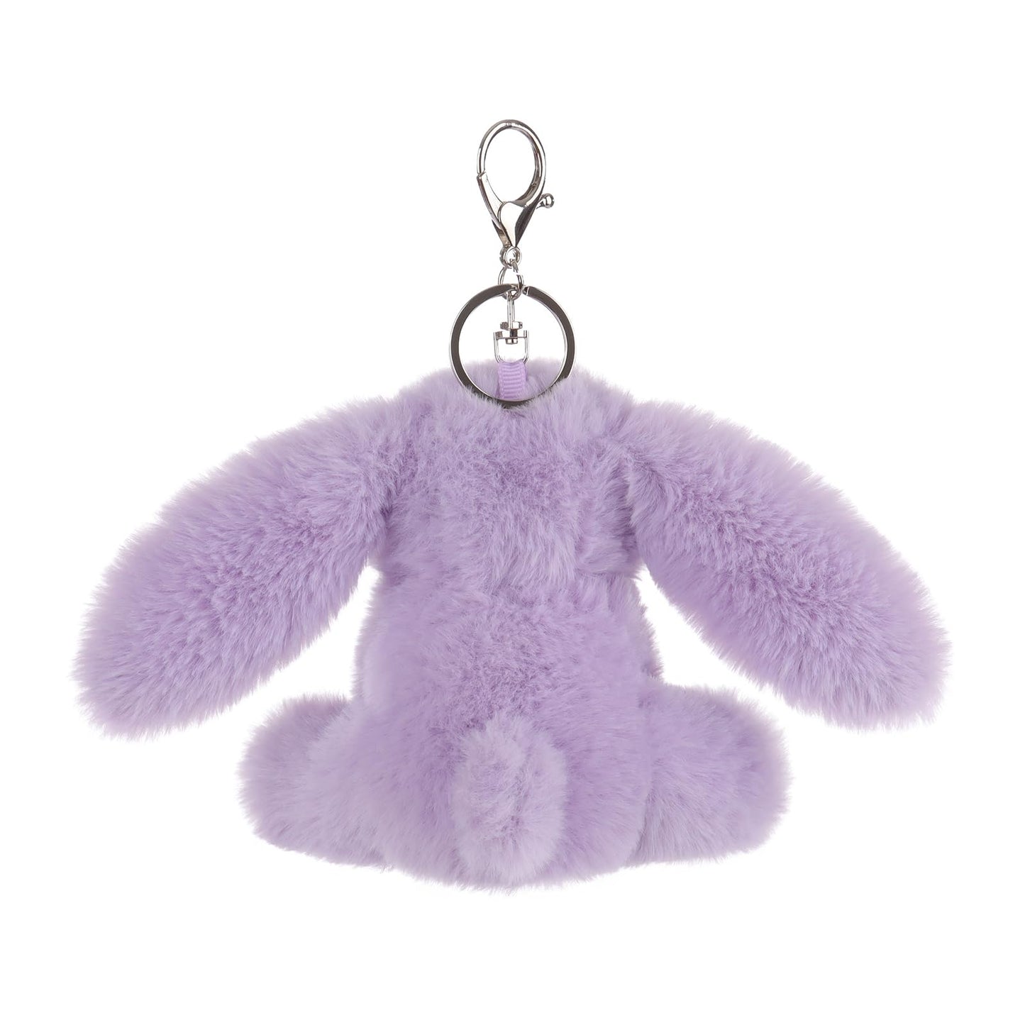 Apricot Lamb Cute Toys Plush Purple Bunny Rabbit Stuffed Animal Soft Keychain For Kids Bag, Purse, Backpack, Handbag (Purple Bunny，4.7 Inches)