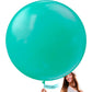 Partywoo Teal Large Balloons, 4 Pcs 36 Inch Balloons, Teal Blue Big Balloons, Turquoise Giant Balloons, Jumbo Balloons For Birthday Decorations, Baby Shower Decorations, Wedding Decorations, Teal-Y69