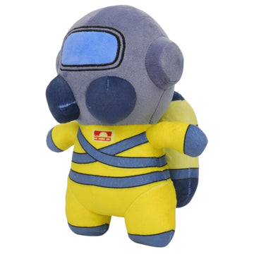 Vatanfari Lethal Company Employee Plush | 10' Lethal Company Plushies Stuffed Animal Peluches Doll Toys,Ideal Gift For Kids' Birthdays And Holidays (Yellow Suit)