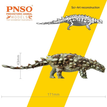 Pnso Prehistoric Dinosaur Models (37 Bart The Pinacosaurus)