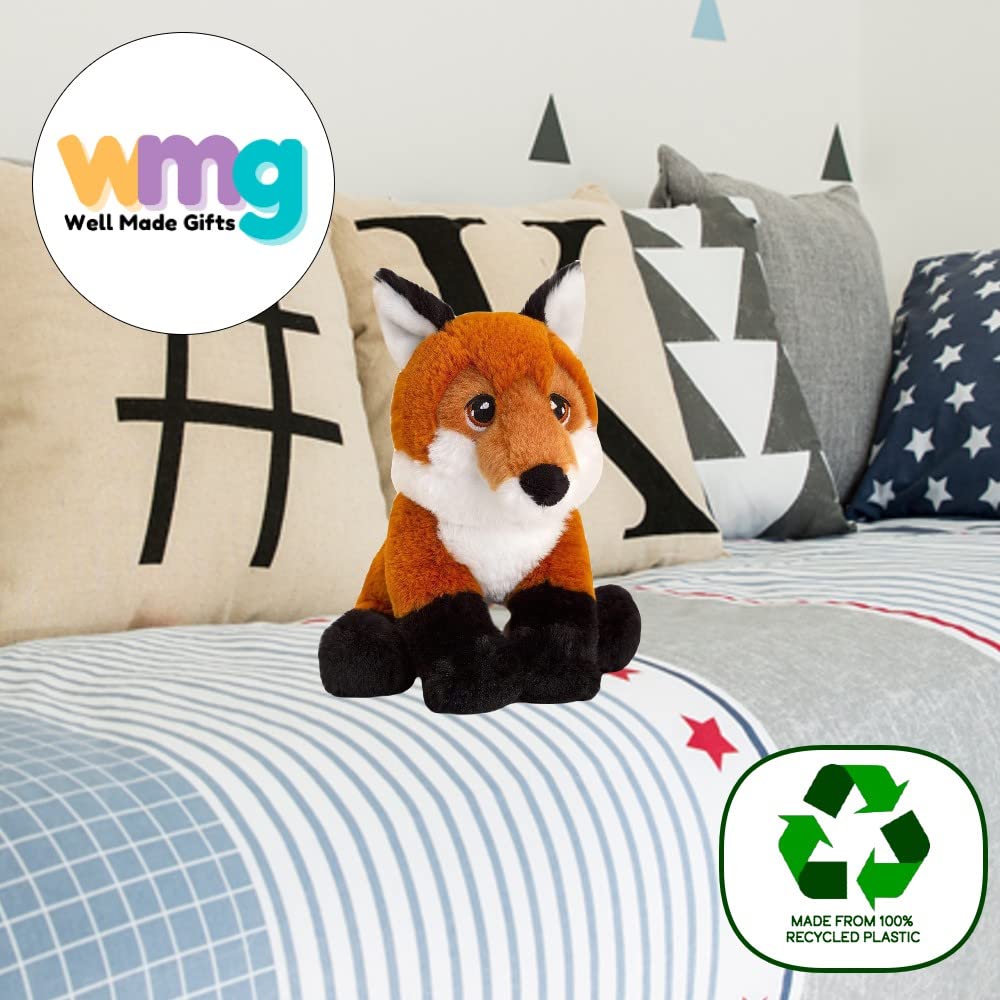 Deluxe Paws 100% Recycled Plush Eco Toys (Fox)