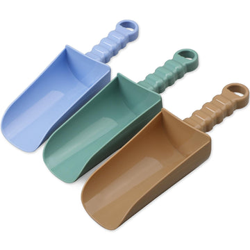 Umnodobn 9'' Solid Beach Sand Toy Shovels Scooping Spade Toys Kit Gear Water Pool Gardening Digging Bath Toy Environmentally ABS