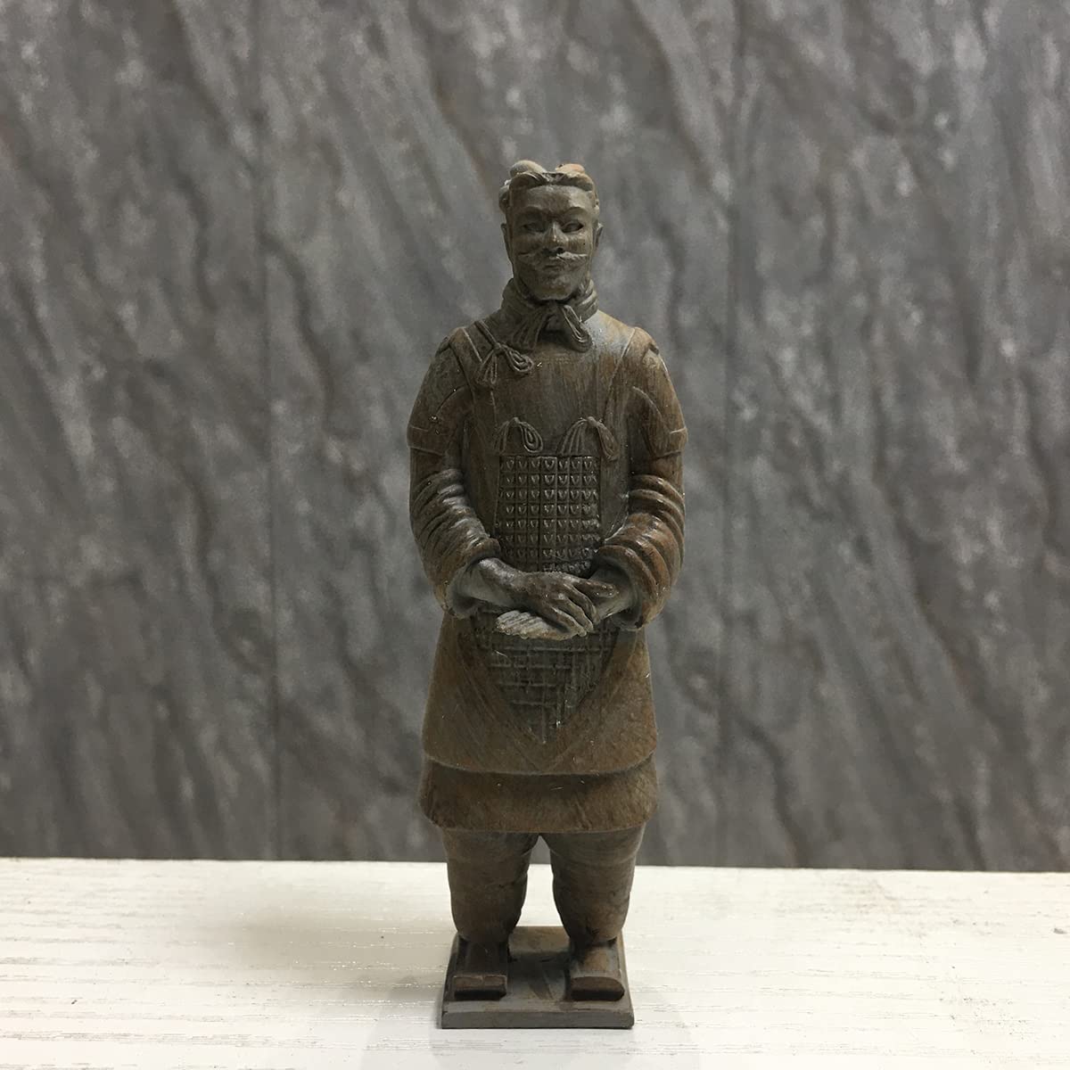 Artgenius Collectibles Terracotta Warriors Figurine Handmade Terracotta Warriors Statue Magnet Gift (4.4In)