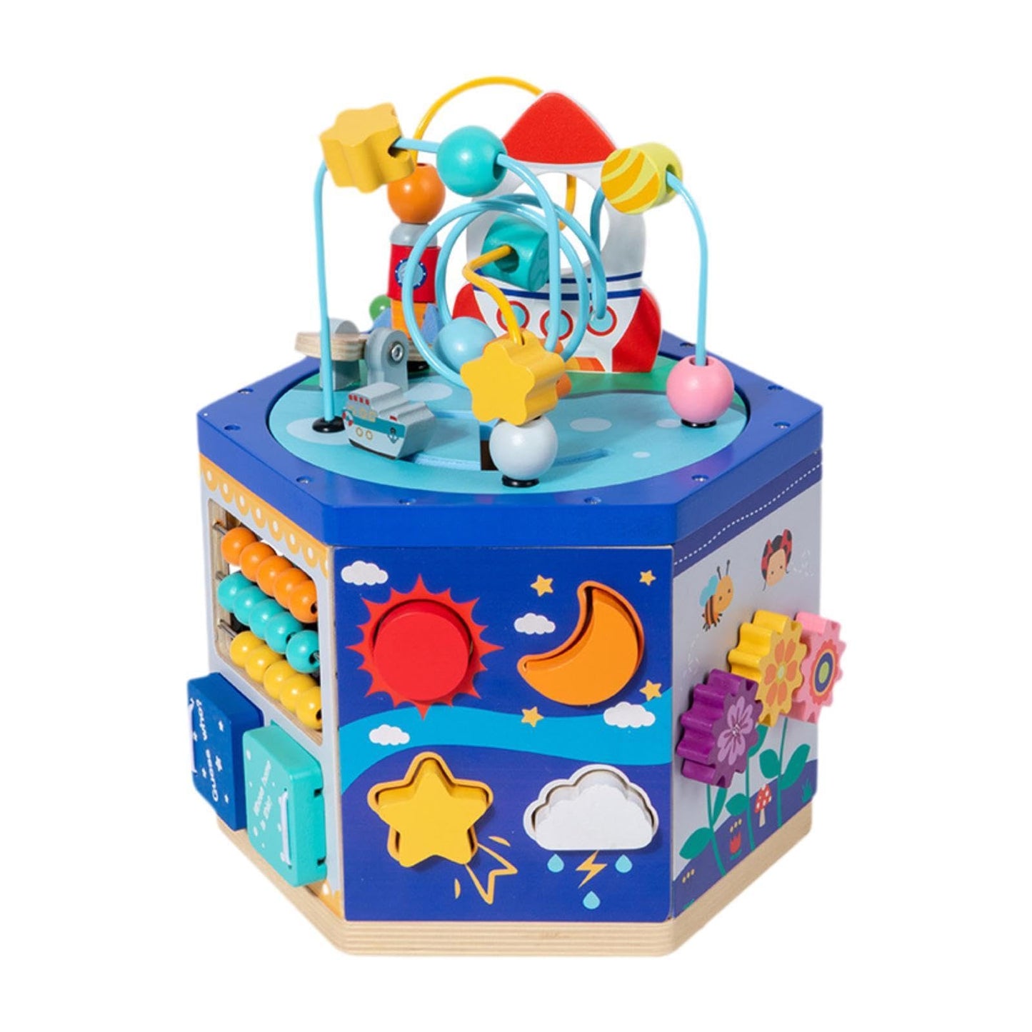 Enakshi Busy Cube For Kids Color Shape Fine Motor Skills For Gifts Travel Toy Babies|Toys & Hobbies | Educational | Other Educat