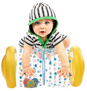 Qingbao Baby Crawling Toy Fitness Toys Exercise Your Baby'S Hearing And Touch Exercise Your Baby'S Muscles And Coordination (Yellow)