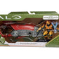 Halo 4 World of Halo  Figure and Vehicle - Banished Ghost with advanced Warlord