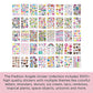 Fashion Angels 1000+ Ridiculously Cute Stickers For Kids - Fun Craft Stickers For Scrapbooks, Planners, Gifts And Rewards, 40-Page Sticker Book For Kids Ages 6+ And Up
