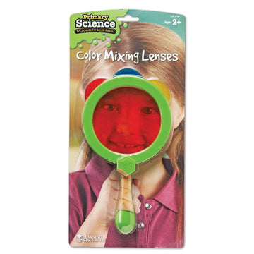 Learning Resources Color Mixing Lenses, Homeschool Preschool, Experiments, 4 Pieces, Ages 2+