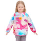 Wernnsai Dinosaur Art Smock- Girls Toddler Smocks For Kids Waterproof Apron Long Sleeve Kids' Artist Smocks Painting Apron For Kids Artist Apron For Age 3-8 Toddler Apron With 3 Pockets