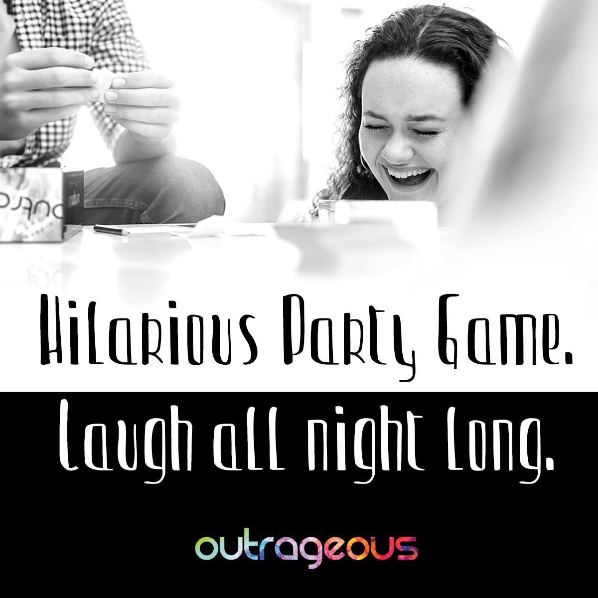 Inspiration Play Outrageous Family Party Game - Hilariously Funny Game for Ages 13 and Up - 4-8 Players
