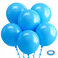 Bezente Blue Balloons 18 Inch - 30 Pack Large Thick Light Blue Balloons Big Round Blue Latex Balloons For Birthday Wedding Baby