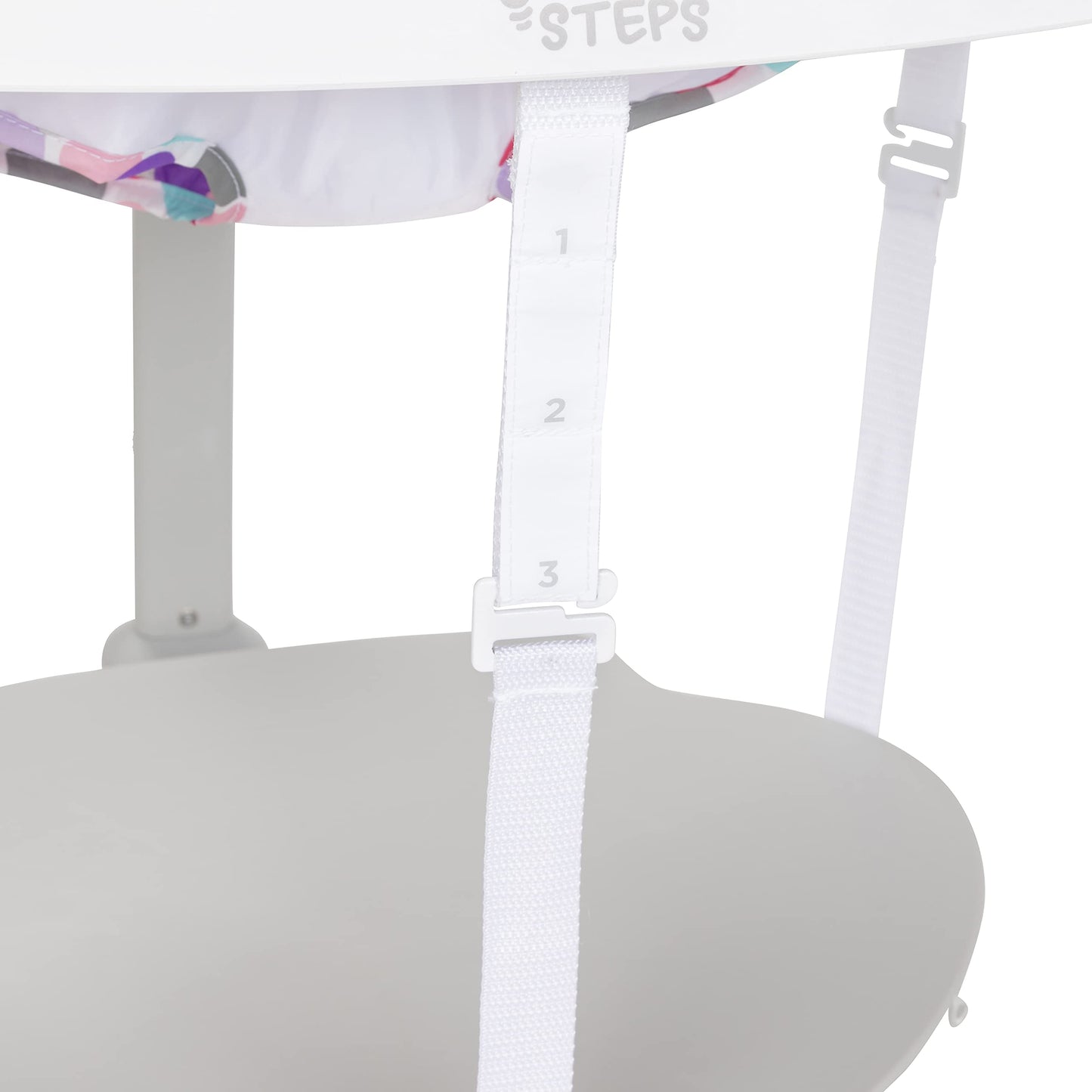 Smart Steps 3-in-1 Bounce N Play Activity Center Plus with STEM Learning Toys, Princess Pink