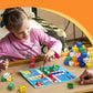 80PCS Foam Dice Set Small Colorful Dices with Number Dots for Math Game Building Toys Classroom Educational Toy Entertainment fo