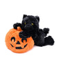 Warmies Microwavable & Weighted Stuffed Animals, Black Cat - Heated Stuffed Animal Plushie For Warmth & Comfort - Cute Soft Plus