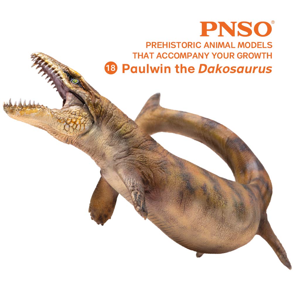 PNSO Prehistoric Dinosaur Models: Paulwun The Dakosaurus 5