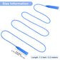 Elcoho 48 Packs Kids Jump Rope Set 7.3 Feet Adjustable Skipping Rope Colorful Kids Outdoor Jump Ropes for Kids Party Favors Outd