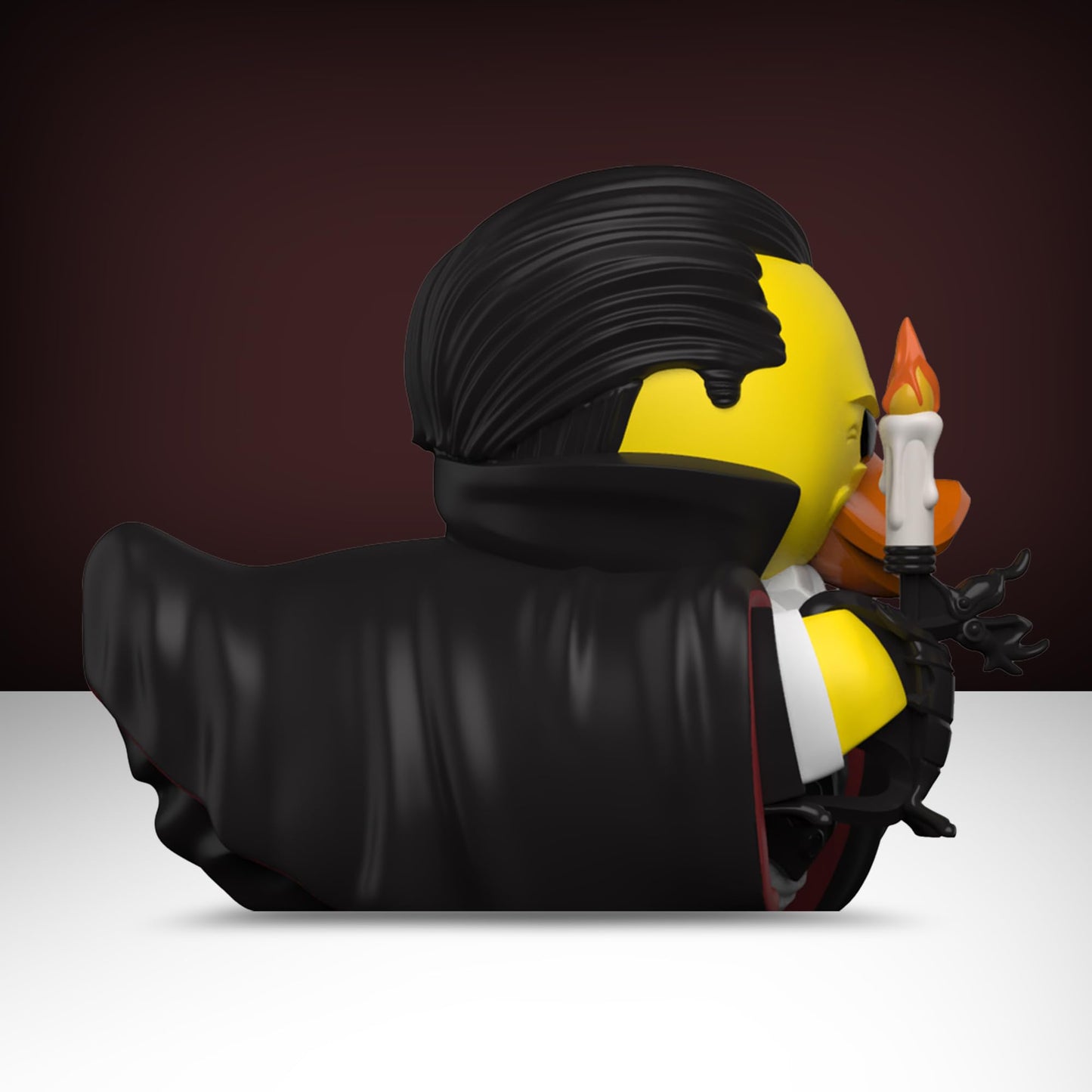 TUBBZ Rubber Duck - First Edition Dracula Cosplaying Vinyl Figure, Polyvinyl Chloride, Model NS4894, Color: Dracula