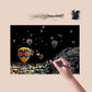 Scratch Art for Teens & Adults, Rainbow Engraving Painting Landscape Scratchboard(A4) Crafts Set: 8 Sheets with 4 tools - New Yo