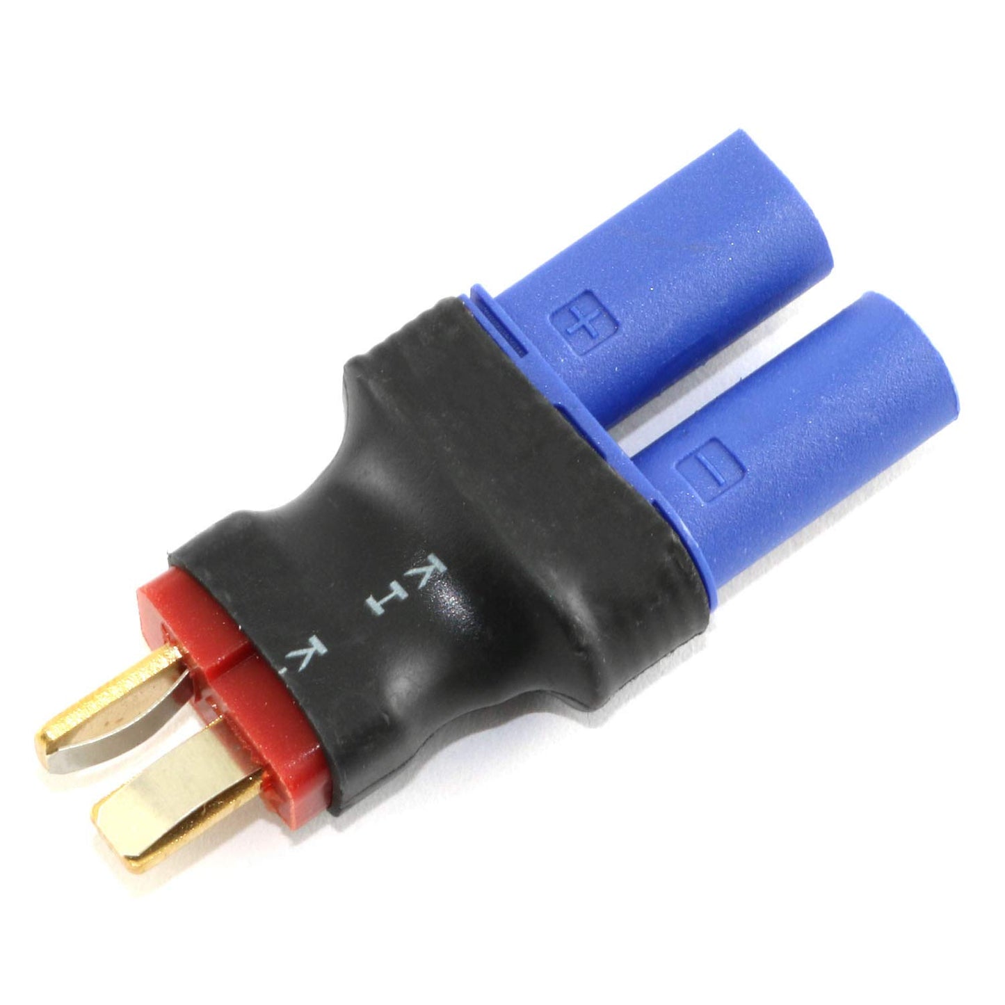 DGZZI 2pcs T Plug Deans Style Wireless Connector Male T-Plug to Female EC5 Style Adapter for RC Lipo Battery Toy