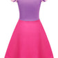 Sukyfecde Princess Dresses for Girls Toddler Kids Halloween Costume Outfits Birthday Party Dress Up 9-10 Years Purple