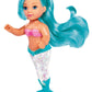 Simba 105733482 - Evi Love Glitter Mermaid Doll With Tail Fin That Glitters When Shake, Only One Item Will Be Delivered