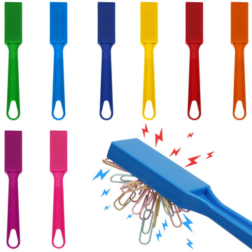 Sayaya 8 Pcs Magnetic Bingo Wands For Kids 7.87 Inch Colorful Magnet Sticks For Bingo Chips, Family Game Night, Science Learning