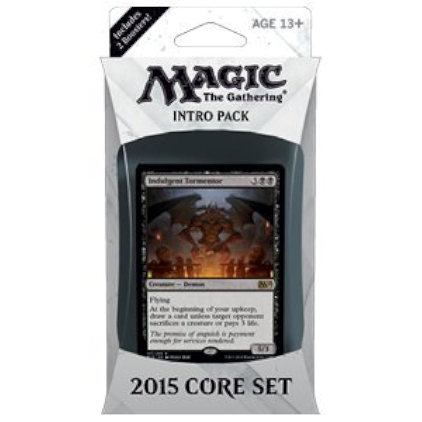 Magic: The Gathering (Mtg 2015 Core Set / M15 Intro Pack / Theme Deck - Indulgent Tormentor (Black/Red)(Includes 2 Booster Packs