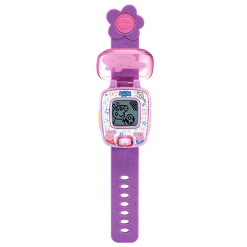 VTech Peppa Pig Learning Watch - Purple, Interactive Educational Toy for Kids, Fun Learning Experience