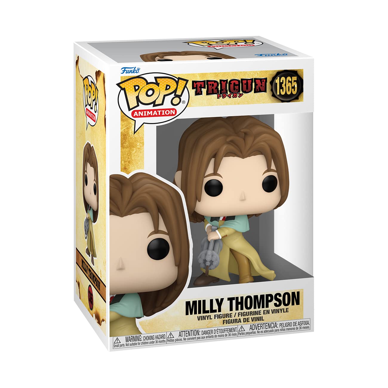 Funko Pop! Animation: Trigun - Milly Thompson - Collectable Vinyl Figure - Gift Idea - Official Merchandise - For Kids & Adults - Anime Fans - Model Figure For Collectors And Display