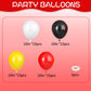 Red Black Yellow Balloons, Red Black And Yellow Balloons, Red Black Yellow White Latex Balloons For Birthday Baby Shower Wedding