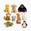 Galaxy World - Pack Of 8 Randomly Assorted Soft Toys Combo | Fun Learning About Cute Animals Plush Toy | Perfect Birthday Return