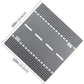 Feleph Classic Road Base Plates, City Street Straight Road Building Kit, 10 X 10 Inches Town Baseplate For Building Bricks Compatible With All Major Brands(Straight 4 Pieces)