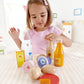Hape Healthy Basics Kid'S Wooden Play Kitchen Accessories Food Set