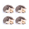 Tammyflyfly Lifelike Hedgehog Plush Stuffed Animal Toy Desert Hedgehog Cute Animal Model (6 Inches) (6 In(Pack Of 4))