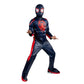 Marvel Integrated Spider-Man Official Youth Deluxe Zentai Costume - Stretch Spandex With Hidden Zippers And Wrist Slits (M) Blue