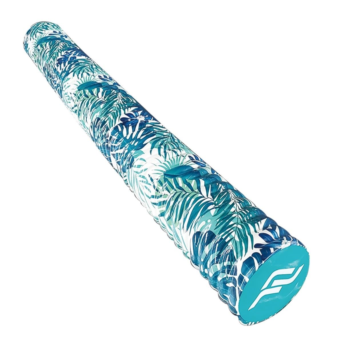 Immersa Jumbo Swimming Pool Noodles, Premium Soft Water-Based Vinyl Coating And Uv Resistant Foam Noodles For Swimming And Floating, Lake Floats, Pool Floats For Adults And Kids. (Green Leaves)
