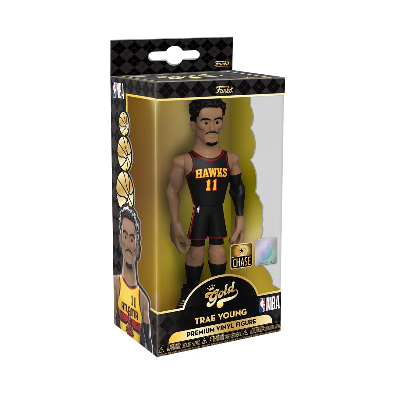 Funko Pop! Gold Nba: Hawks - Trae Young (Alternate Uniform) 5'' With Chase (Styles May Vary)