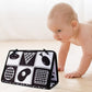 Teytoy Tummy Time Mirror Infant Toys Newborn Toys 0-3 Months Brain Developmental Baby Mirror Tummy Time Toys Black And White High Contrast Baby Toys 4 6 9 12 Month Boys Girls Crawling Sensory Toy