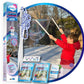 WOWMAZING Giant Bubble Kit Winter - Bubble Wand  2 Big Bubbles Mix Pouches  8 Cold-Activated Stickers for Outdoor Winter Fun |Bubbles Made in USA