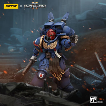 malt-inspiredISE JOYTOY 1/18 Action Figures - Warhammer Space Marine 2 Ultramarines Sergeant Gadriel - 5 Classic Character Collectible Age 15 and Above