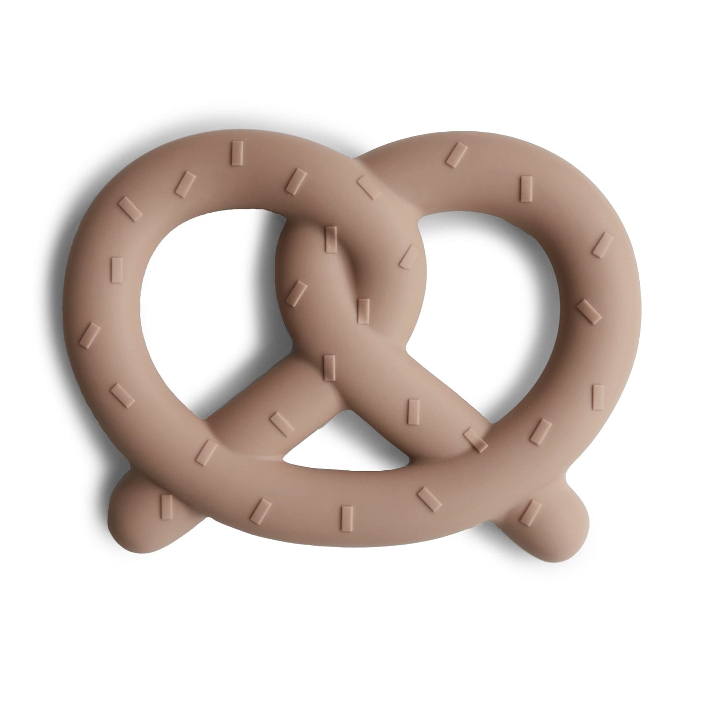 Mushie Silicone Baby Teether Toy | Pretzel
