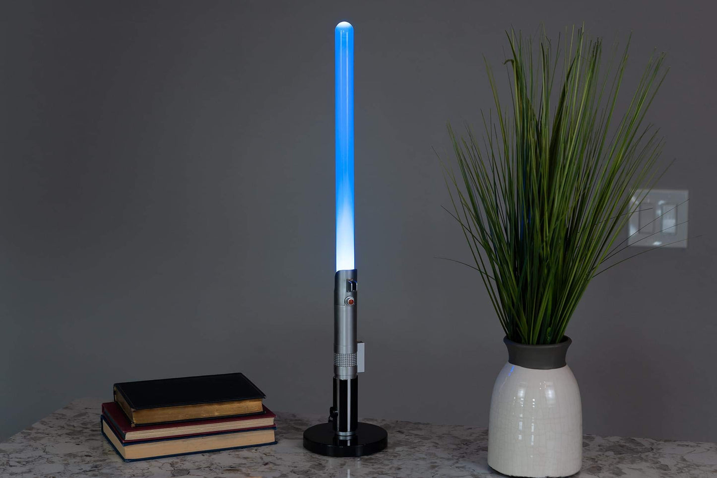 STAR WARS Luke Skywalker LED Lightsaber | 23" Blue Light | Model 14365 | Ideal for Decor