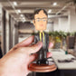 Cleaky Dwight Schrute Bobblehead - The Office Merchandise, Resin, Brown, Model mmeb-023, Perfect Gift for Fans