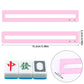 BOXOB 4pcs Mahjong Finder  Good Luck Mahjong Card Guide Marker Rules Mah Jongg Reader Helper Strips Accessories Gifts for Players