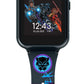 Accutime Kids Marvel Black Panther Black Educational ,Touchscreen Smart Watch Toy For Boys, Girls, Toddlers - Selfie Cam, Learning Games, Alarm, Calculator, Pedometer (Model: Avg4608Az)