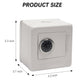 Kids' Mkid Safe Piggy Bank, Metal Safe With Key, Money Saving Box For Children, Boys Girls Best Giftoney Banks (White, Small)