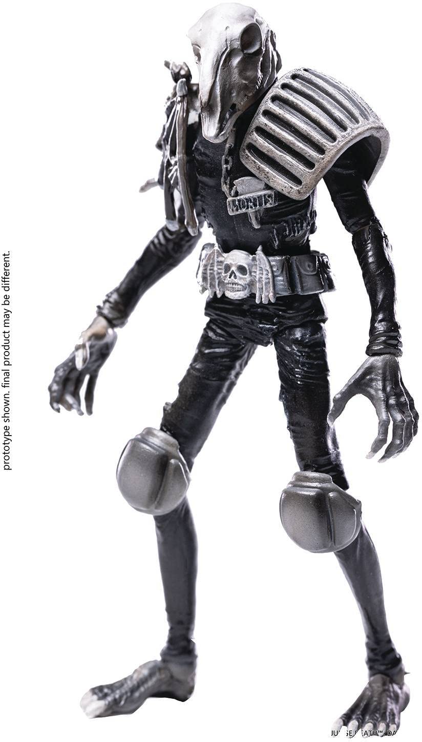 Hiya Toys Judge Dredd: Judge Mortis Black And White 1:18 Scale Exquisite Mini Action Figure