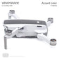 Wrapgrade Skin Compatible With Dji Mavic Mini | Accent Color (Titanium)
