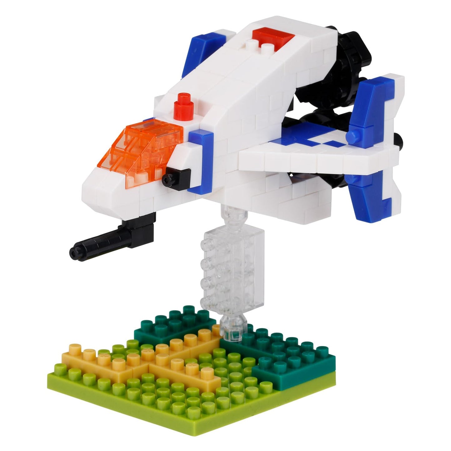 nanoblock - Namco Classic Games - Xevious Solvalou Character Collection Series Building Kit